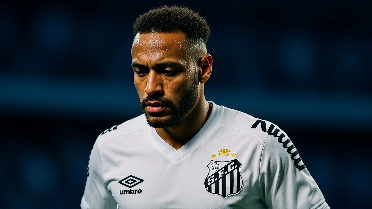 Neymar fora contra o Internacional: Santos enfrenta crise sem seu astro no Beira-Rio
