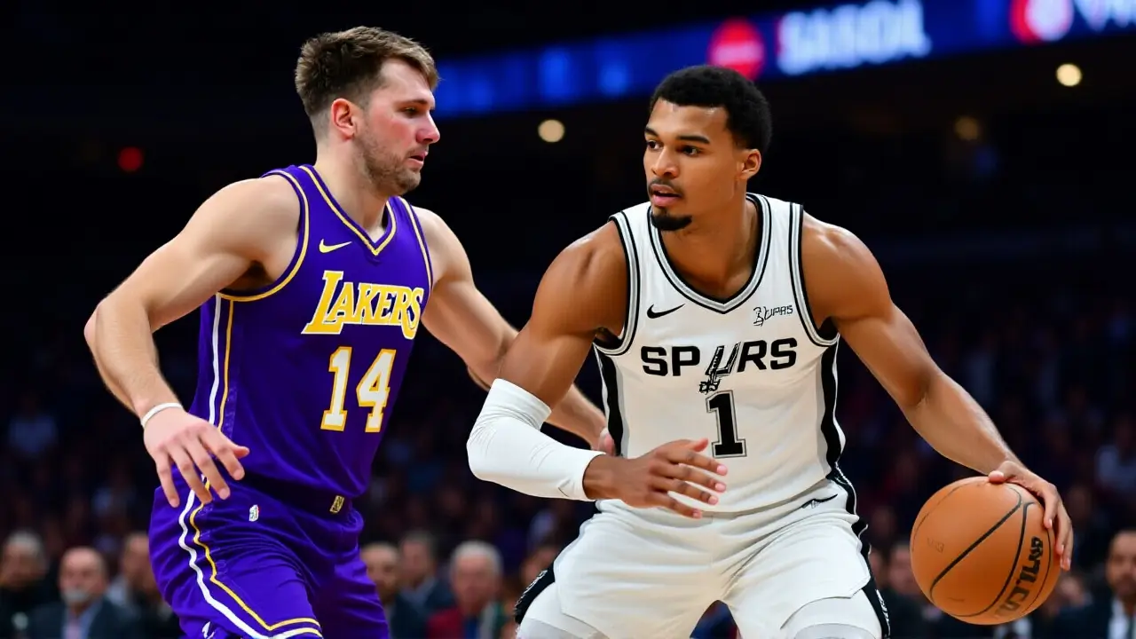 Spurs eliminam Lakers na Copa NBA com 30 pontos de Stephon Castle e avançam às semifinais