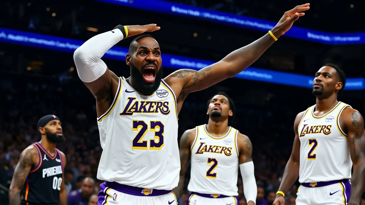 Lakers atropelam Suns por 101-73 e consolidam posição na temporada